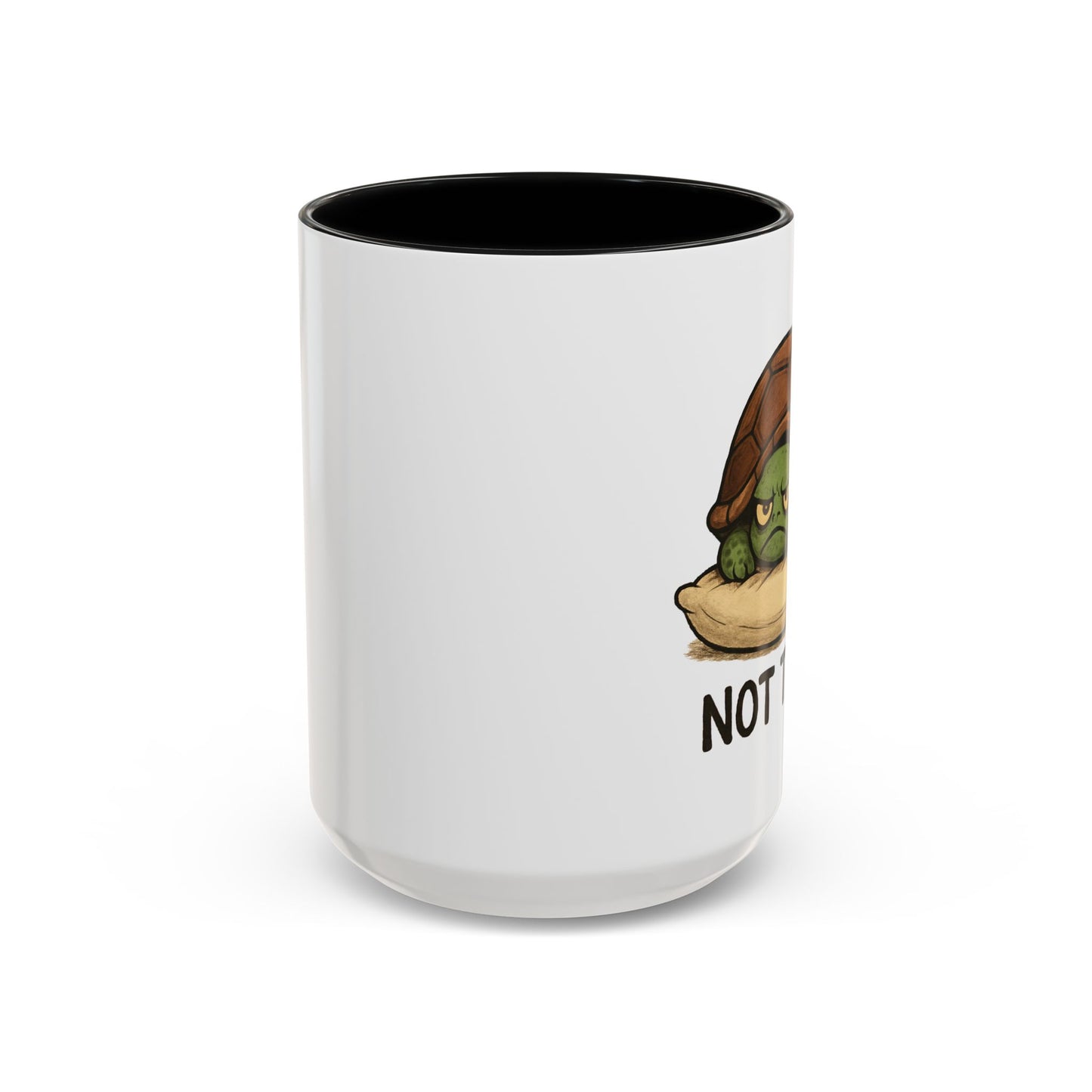 Funny Turtle Coffee Mug – "Not Today" Lazy Animal Cup | Cute Morning Mood Gift for Coffee Lovers