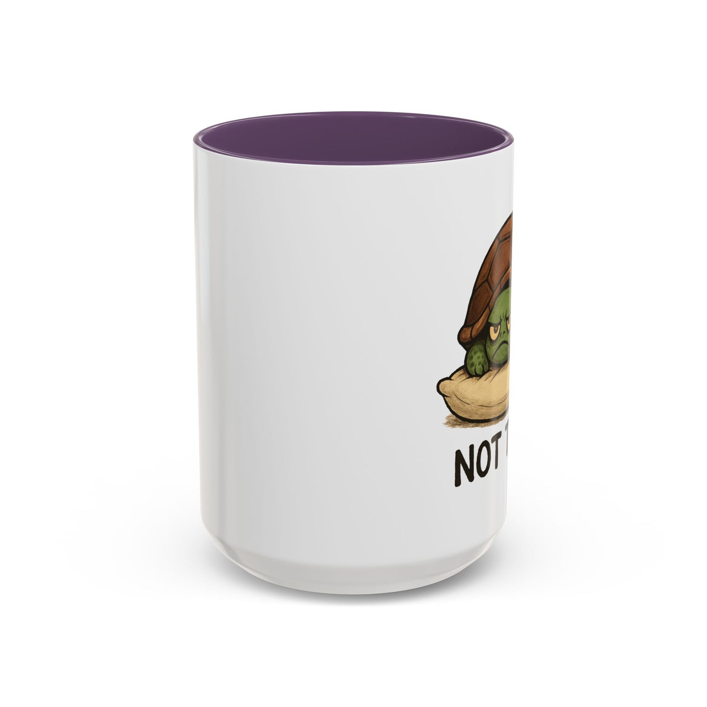 Funny Turtle Coffee Mug – "Not Today" Lazy Animal Cup | Cute Morning Mood Gift for Coffee Lovers