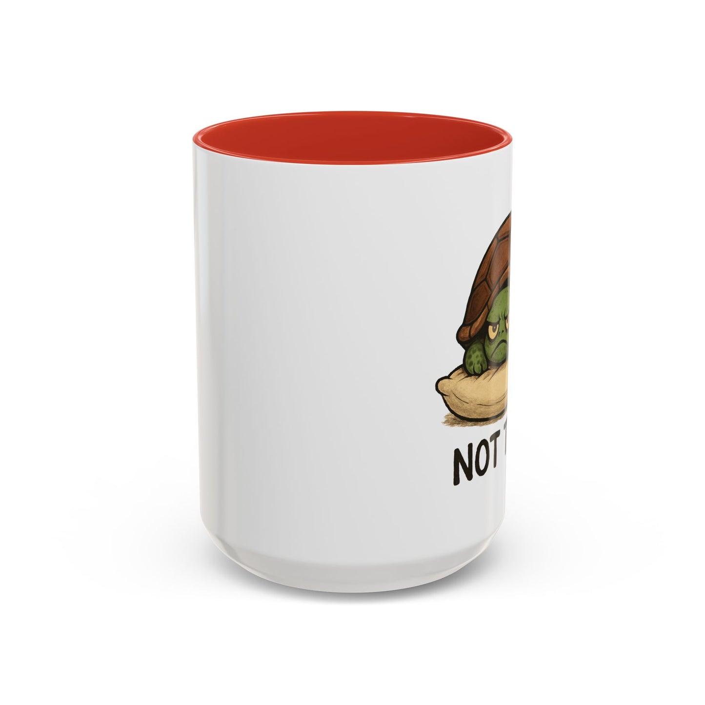 Funny Turtle Coffee Mug – "Not Today" Lazy Animal Cup | Cute Morning Mood Gift for Coffee Lovers