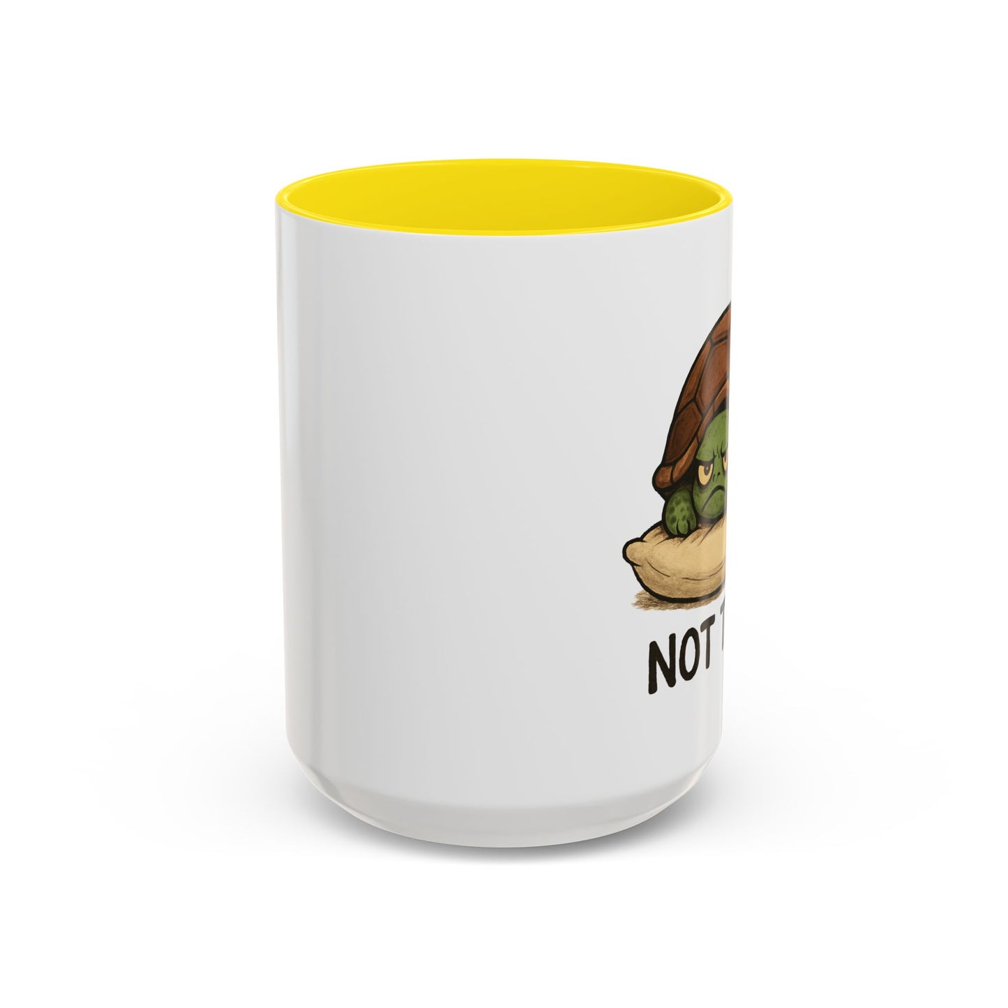 Funny Turtle Coffee Mug – "Not Today" Lazy Animal Cup | Cute Morning Mood Gift for Coffee Lovers