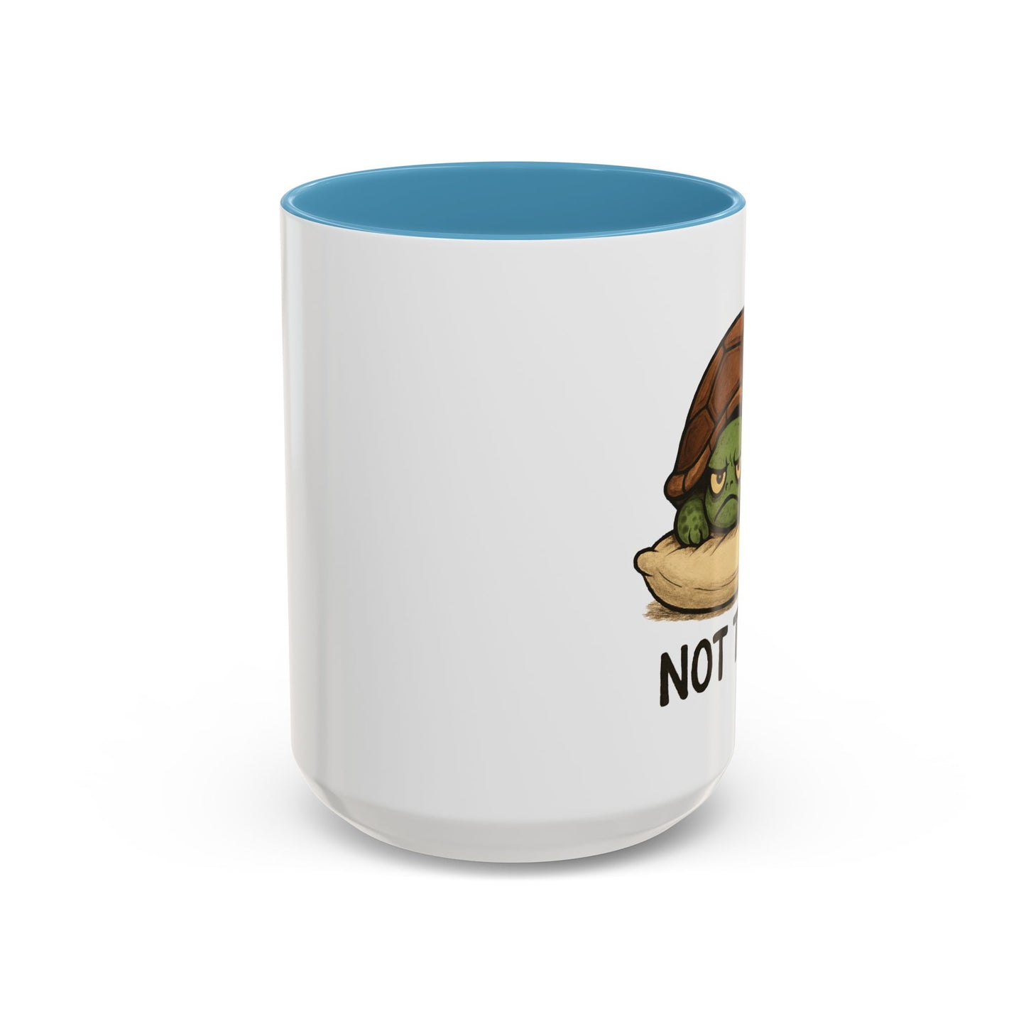 Funny Turtle Coffee Mug – "Not Today" Lazy Animal Cup | Cute Morning Mood Gift for Coffee Lovers