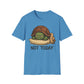 Grumpy Turtle “Not Today” Funny Graphic T-Shirt