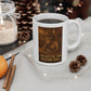 Skeleton Cowboy Coffee Mug – “I’m Gettin’ Too Old for This…” Western Gothic Humor Cup