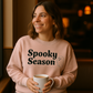 Spooky Season Sweatshirt – Cozy Halloween Crewneck – Fall Graphic Sweatshirt