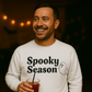 Spooky Season Sweatshirt – Cozy Halloween Crewneck – Fall Graphic Sweatshirt