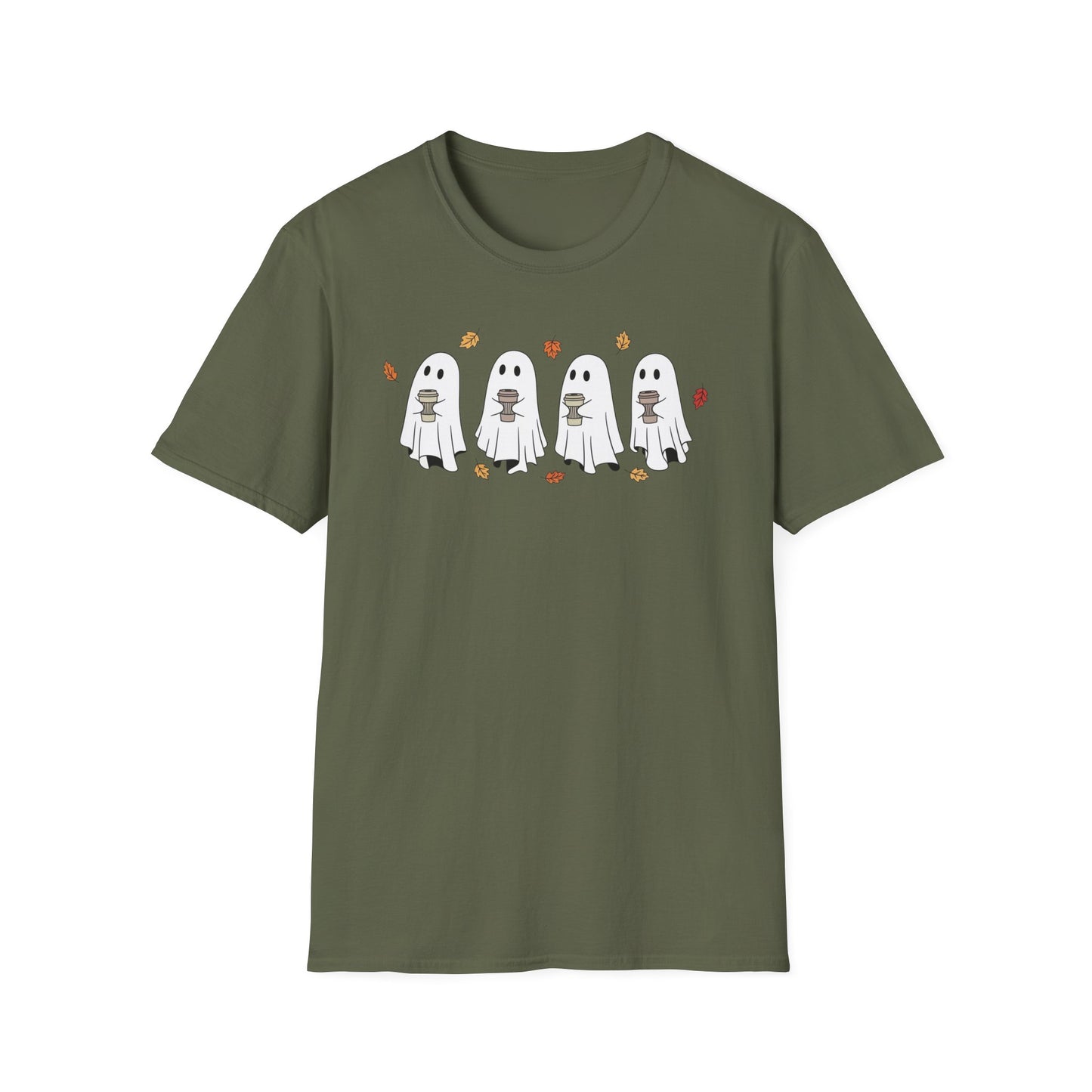 Ghosts & Coffee Fall Graphic Tee