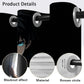 Anime Blackout Curtains – Dark Warrior Hero Design | Stylish Bedroom & Gaming Room Décor